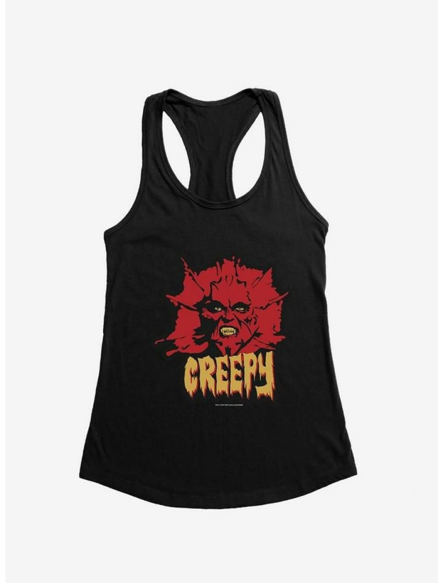 Girls * | Best Deal Jeepers Creepers Creepy Girls Tank Black