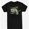 Guys * | Best Pirce Beetlejuice Ghost With Most T-Shirt Black