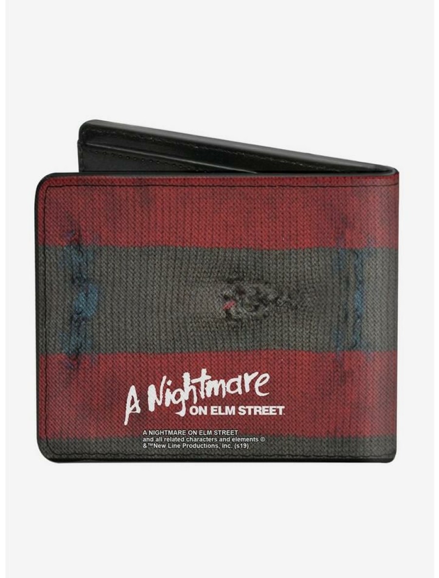 Backpacks & Bags * | Outlet A Nightmare On Elm Street Freddys Sweater Stripes Red Black