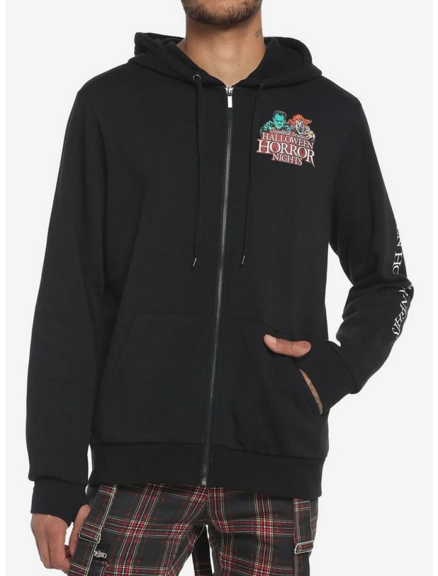 Guys * | Best Reviews Of Universal Studios Halloween Horror Nights Hoodie Multi