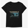 Tees * | Deals Poltergeist Ii Carol Anne'S Eyes Girls T-Shirt Plus Size Black