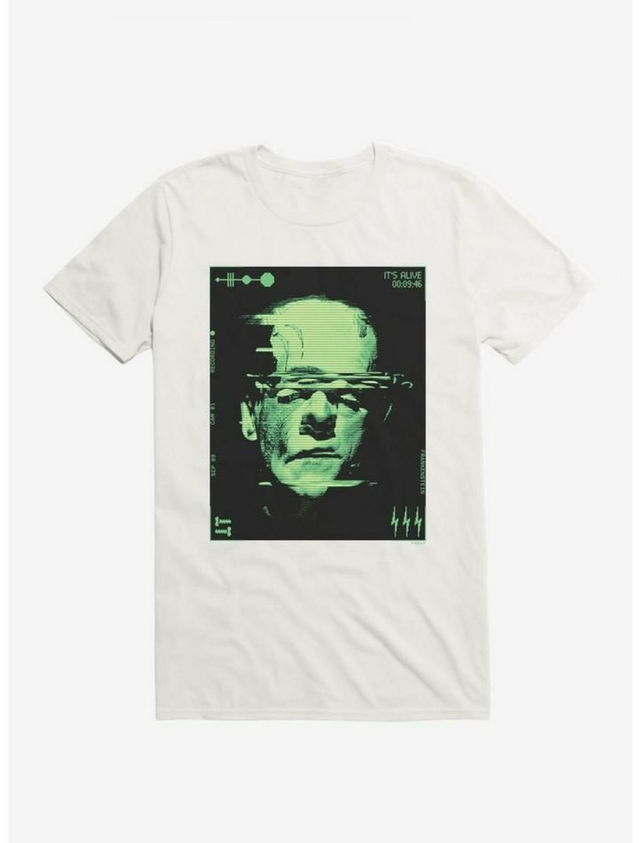 Guys * | Promo Universal Monsters Frankenstein It'S Alive Glitch T-Shirt