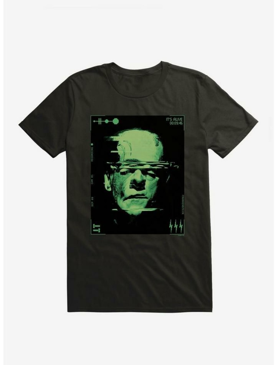 Guys * | Promo Universal Monsters Frankenstein It'S Alive Glitch T-Shirt