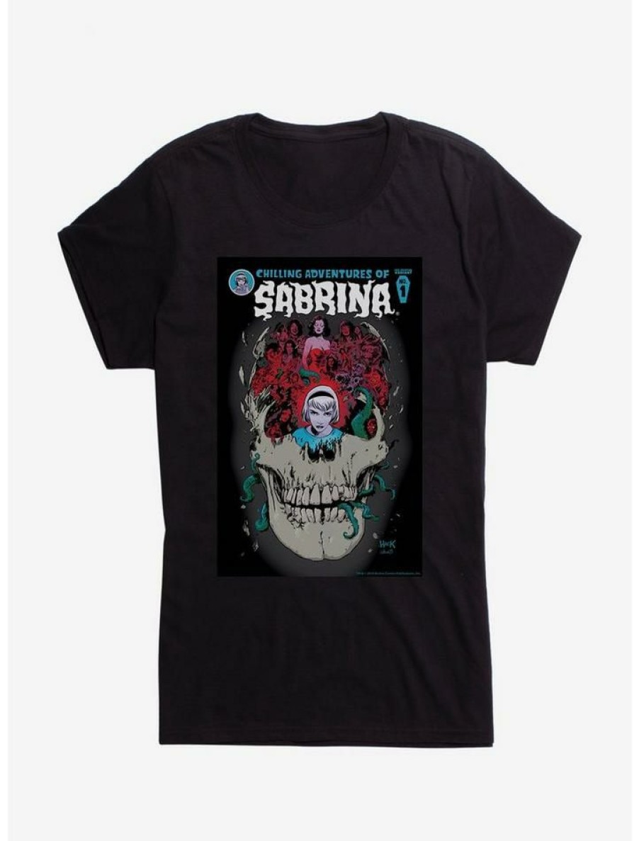 Tees * | Promo Chilling Adventures Of Sabrina Poster Girls T-Shirt