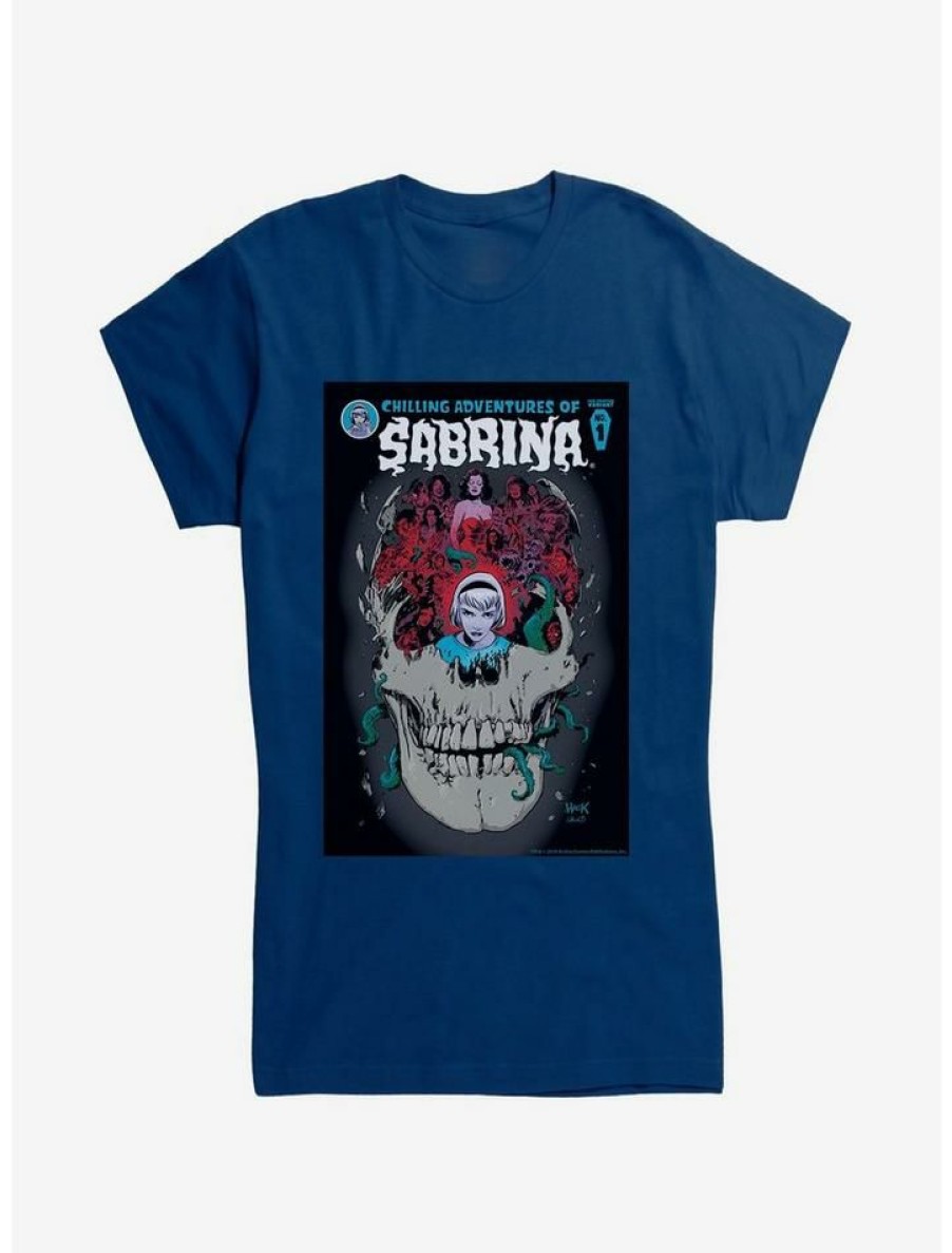 Tees * | Promo Chilling Adventures Of Sabrina Poster Girls T-Shirt