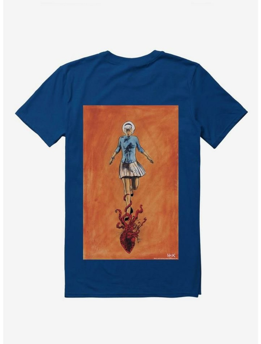 Guys * | Best Deal Chilling Adventures Of Sabrina Heart Tentacles T-Shirt