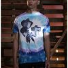 Guys * | Deals A Nightmare On Elm Street Freddy Tie-Dye T-Shirt Black