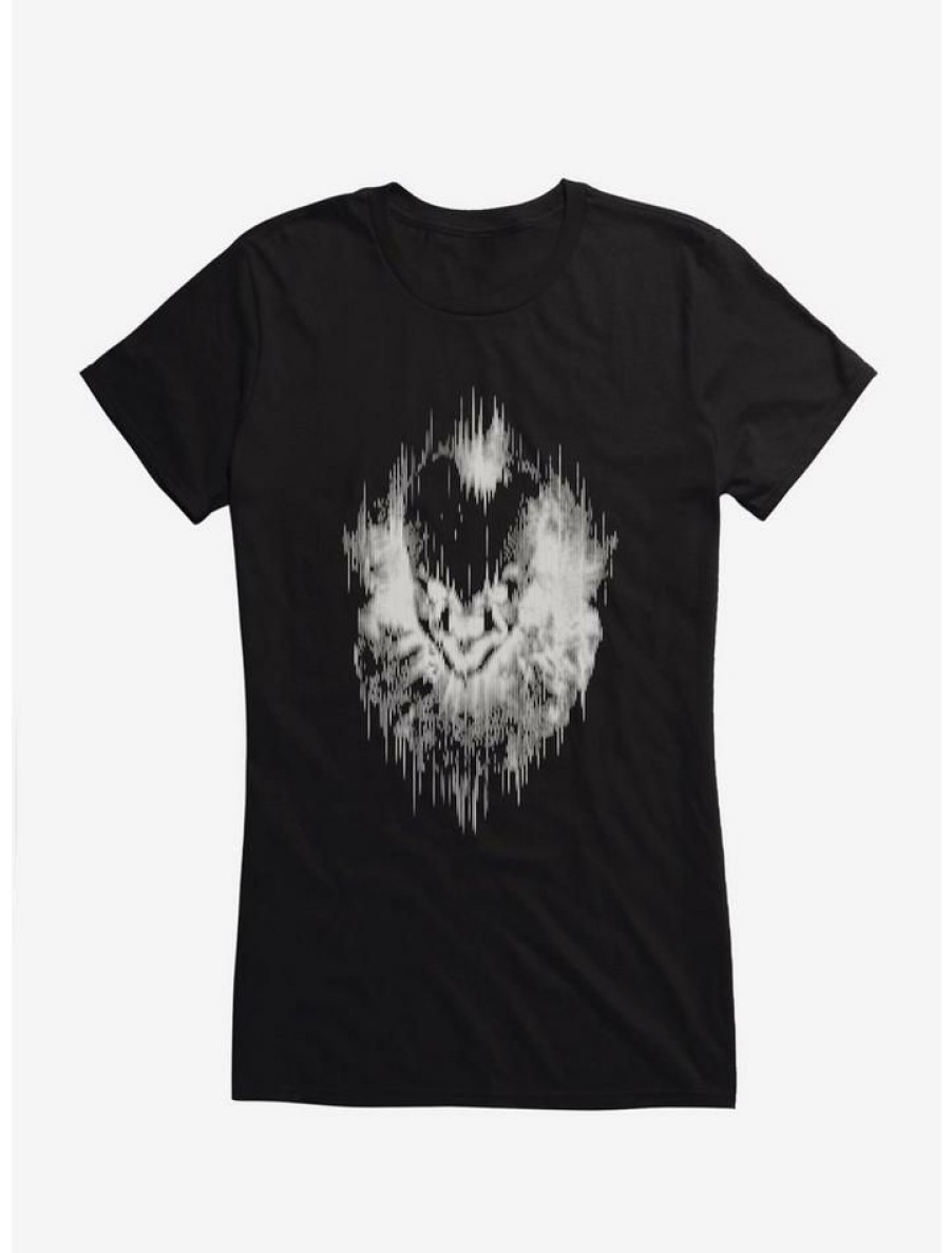 Tees * | Best Reviews Of It Chapter Two Pennywise Static Outline Girls T-Shirt