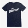 Guys * | Wholesale The Wolf Man Bold Font T-Shirt