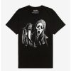 Guys * | Best Deal Scream Ghost Face Lives T-Shirt Black