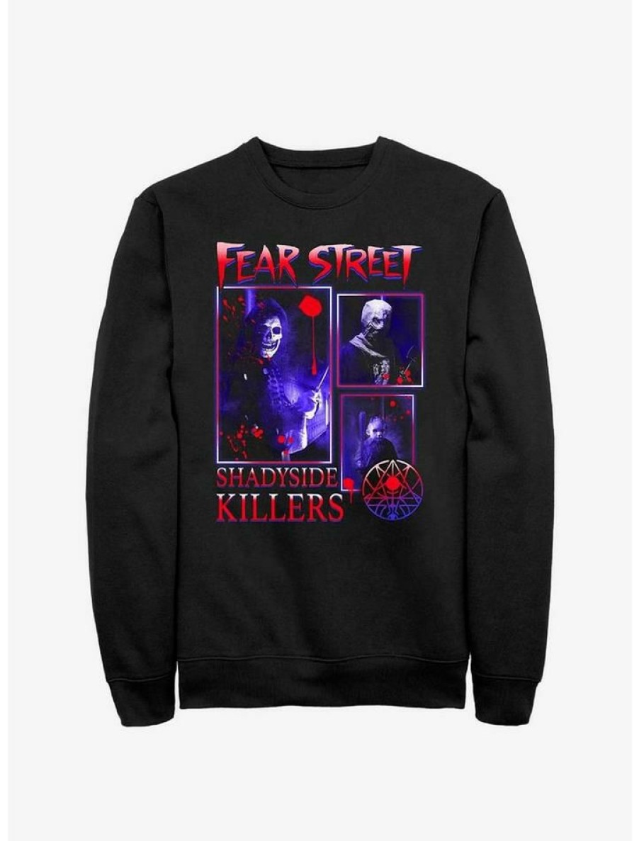 Guys * | Best Pirce Fear Street Shadyside Killers Sweatshirt Black