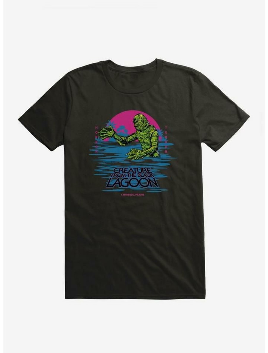 Guys * | Best Reviews Of Creature From The Lagoon Pastel Title Art T-Shirt