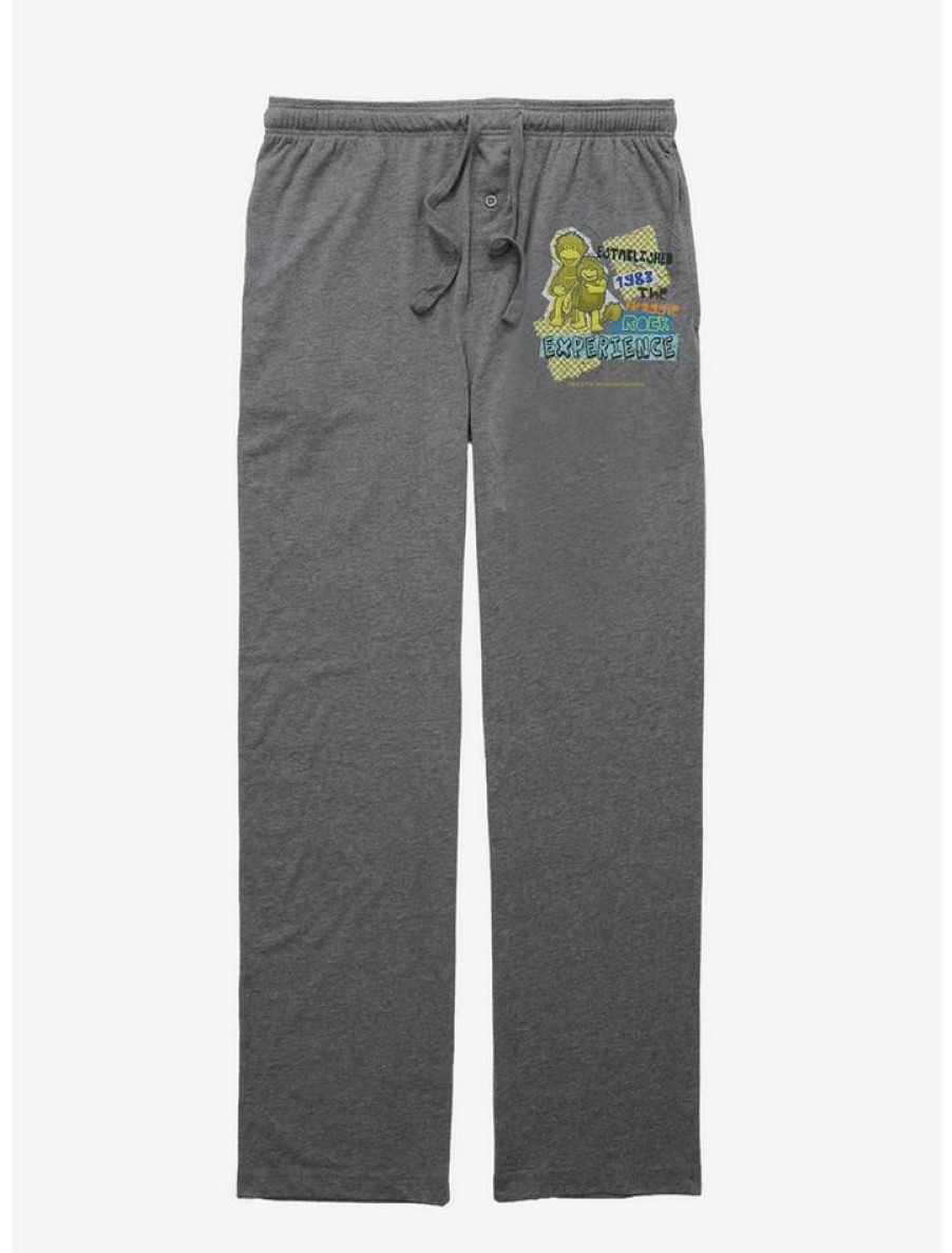 Guys * | Deals Jim Henson'S Fraggle Rock Expierence Pajama Pants Graphite Heather