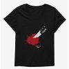 Tees * | Best Reviews Of Carrie 1976 Knife Splatter Girls T-Shirt Plus Size Black