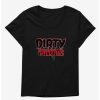 Tees * | Coupon Carrie 1976 Dirty Pillows Girls T-Shirt Plus Size Black