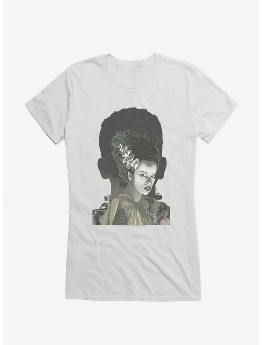 Tees * | Promo Universal Monsters Bride Of Frankenstein Shadows Girls T-Shirt