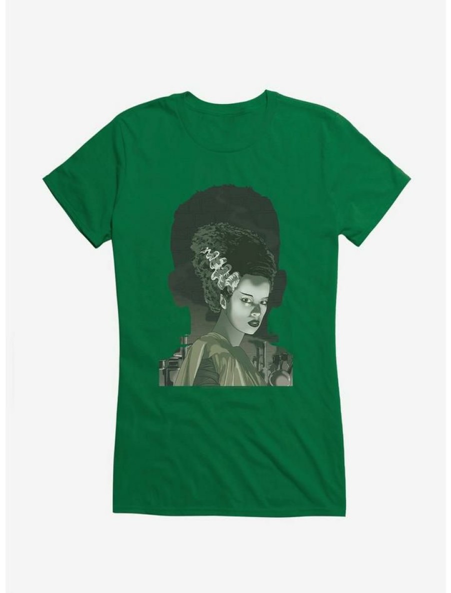 Tees * | Promo Universal Monsters Bride Of Frankenstein Shadows Girls T-Shirt