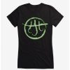 Tees * | Brand New Arkham Horror Green Logo Symbol Girls T-Shirt