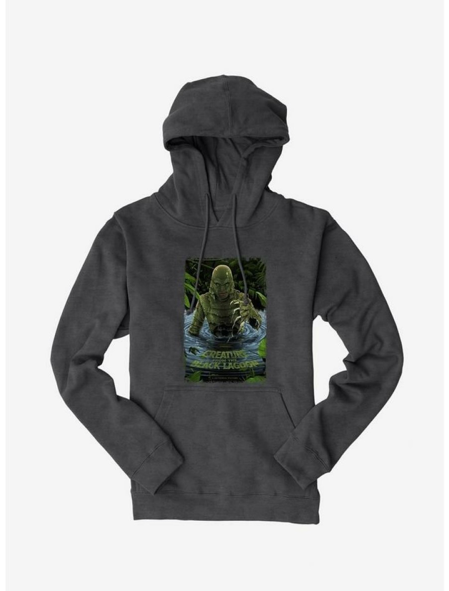 Guys * | Budget Creature From The Lagoon Original Horror Show Movie Poster Hoodie