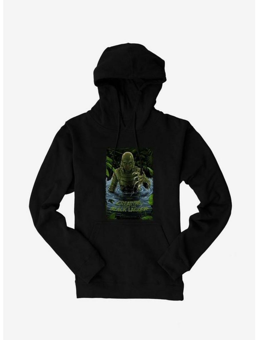 Guys * | Budget Creature From The Lagoon Original Horror Show Movie Poster Hoodie