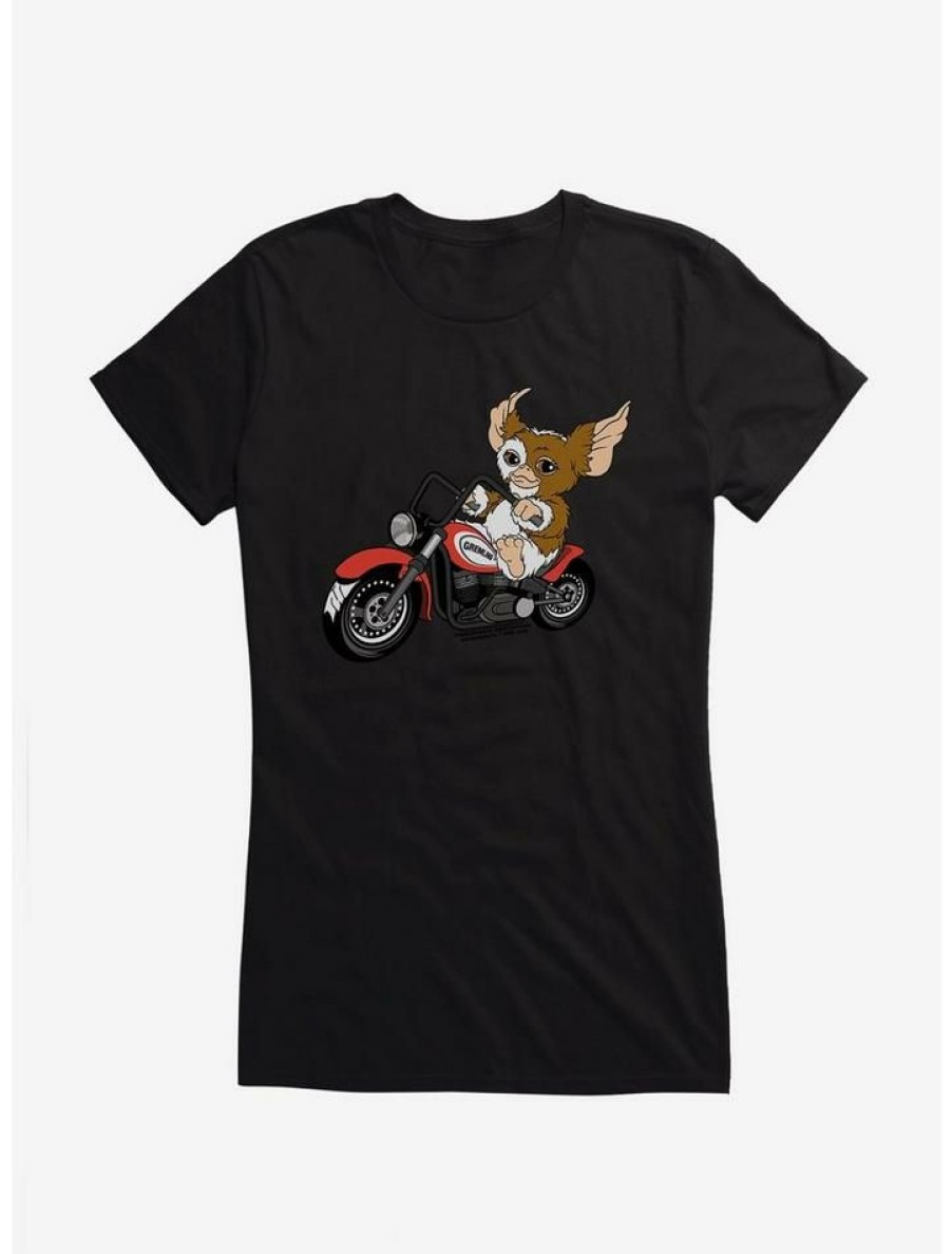 Tees * | Wholesale Gremlins Motorcycle Gizmo Girls T-Shirt