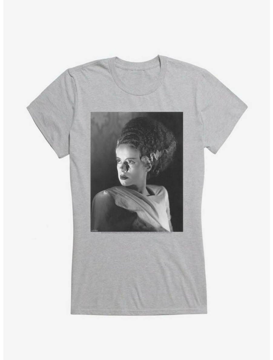 Tees * | Best Pirce Universal Monsters Bride Of Frankenstein Surprise Look Girls T-Shirt