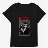 Tees * | Buy Halloween Horror Nights Director Girls T-Shirt Plus Size Black