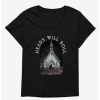 Tees * | Outlet Sleepy Hollow The Headless Horseman Girls T-Shirt Plus Size Black