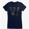 Tees * | New Universal Monsters The Wolf Man Werewolf Script Fill Girls T-Shirt