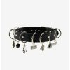 Accessories * | Brand New Beetlejuice D-Ring Charm Choker