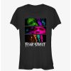 Tees * | Cheap Fear Street Eyes Girls T-Shirt Black