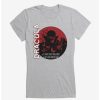 Tees * | Cheapest Universal Monsters Dracula Full Moon Girls T-Shirt