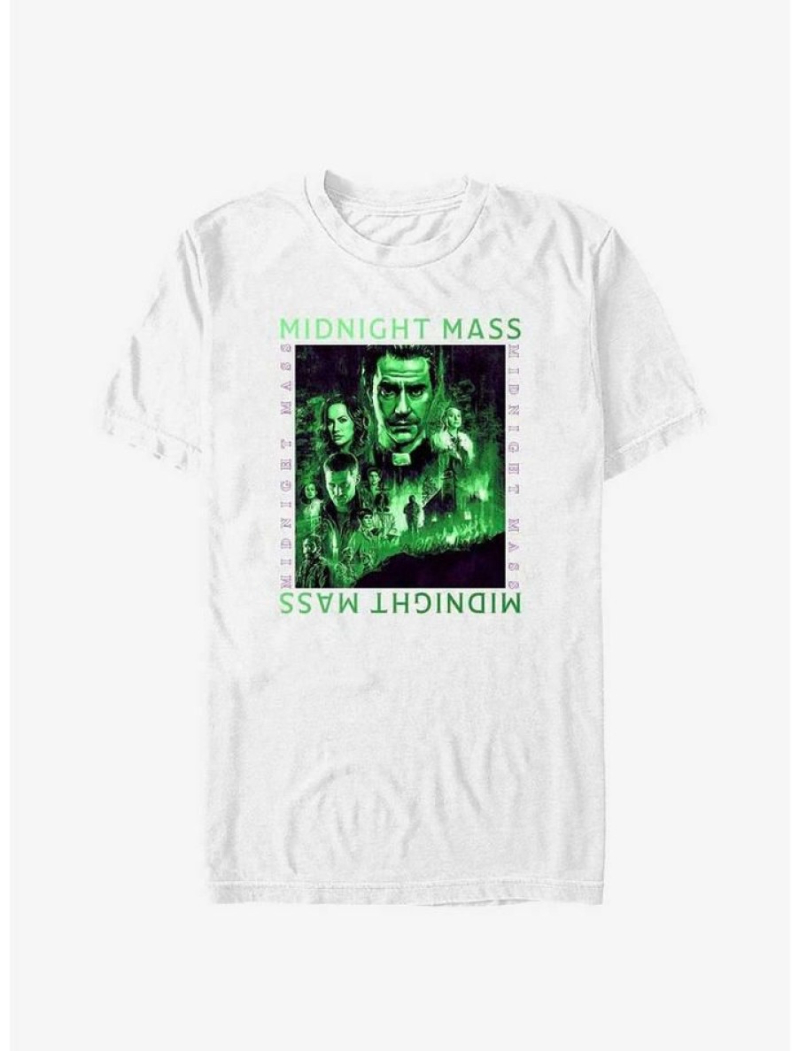 Guys * | Discount Midnight Mass Group T-Shirt White