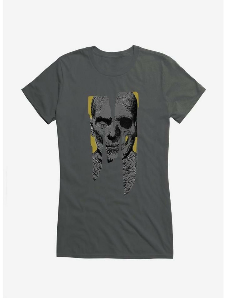 Tees * | Cheapest Universal Monsters The Mummy Letter Face Girls T-Shirt