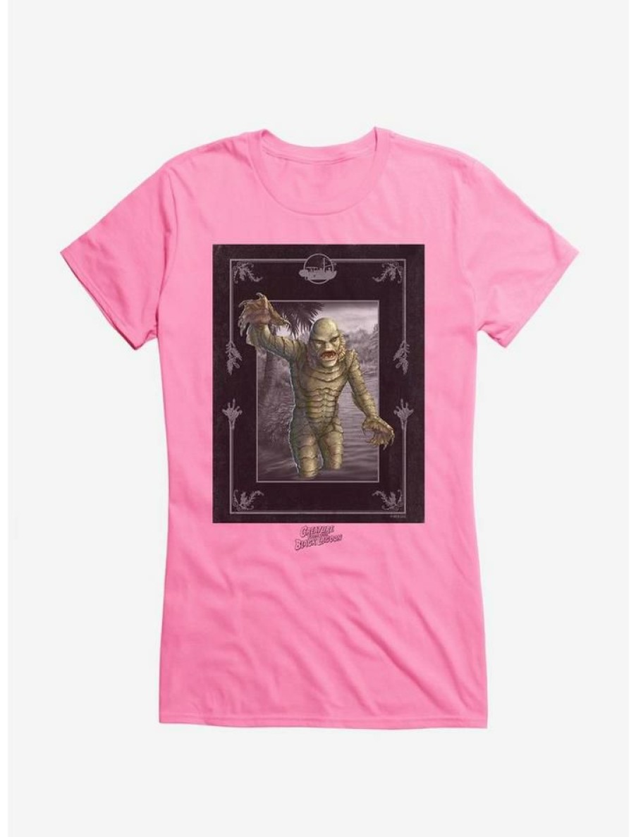 Tees * | Best Reviews Of Universal Monsters Creature From The Lagoon Out The Water Girls T-Shirt