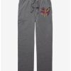 Guys * | Hot Sale Jim Henson'S Fraggle Rock Dance Away Pajama Pants Graphite Heather