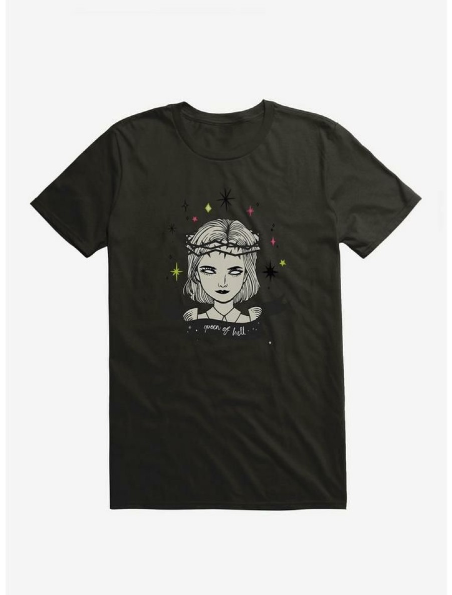 Guys * | Top 10 Chilling Adventures Of Sabrina Queen Of Hell T-Shirt