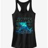 Girls * | Best Sale Shark Blueprint Girls Tank Black