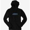 Guys * | Best Sale Universal Jaws Logo Waves Hoodie