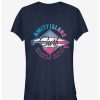 Tees * | Buy Amity Island Surfboard Repair Girls T-Shirt Navy