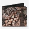 Backpacks & Bags * | Flash Sale A Nightmare On Elm Street Scratch Bifold Wallet