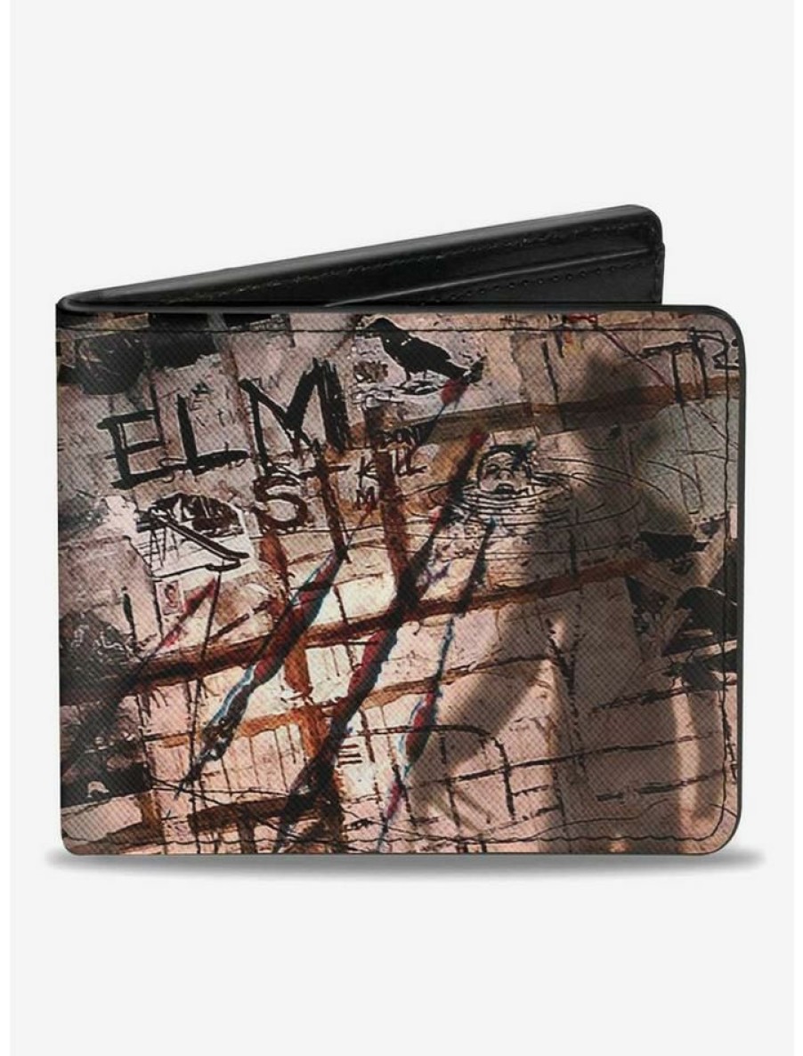 Backpacks & Bags * | Flash Sale A Nightmare On Elm Street Scratch Bifold Wallet