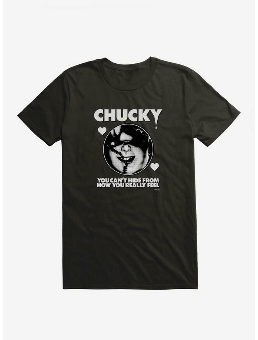 Guys * | Buy Chucky Can'T Hide T-Shirt