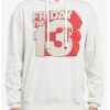 Guys * | Wholesale Friday The 13Th Logo Hoodie Sand