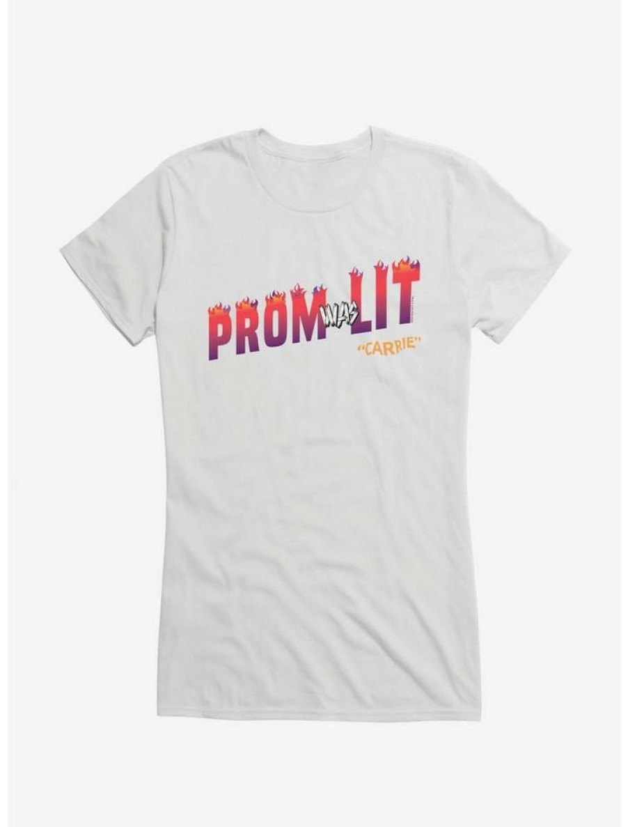 Tees * | Wholesale Carrie 1976 Prom Was Lit Girls T-Shirt