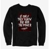 Guys * | Budget Carrie 1976 The Power Sweatshirt Black