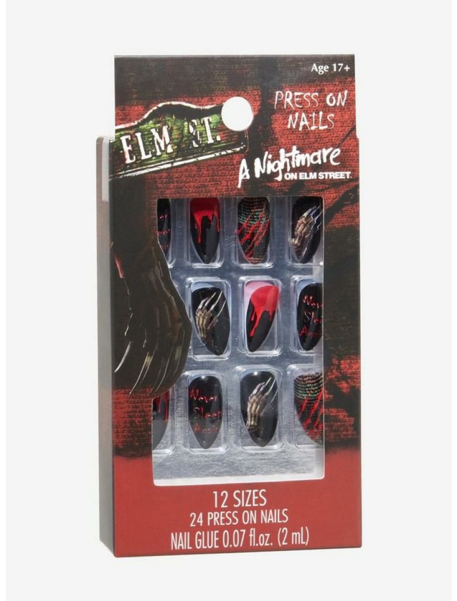 Accessories * | Discount A Nightmare On Elm Street Faux Nail Set