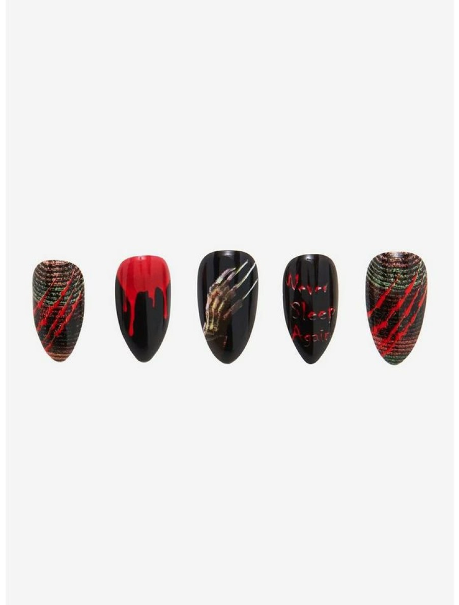 Accessories * | Discount A Nightmare On Elm Street Faux Nail Set