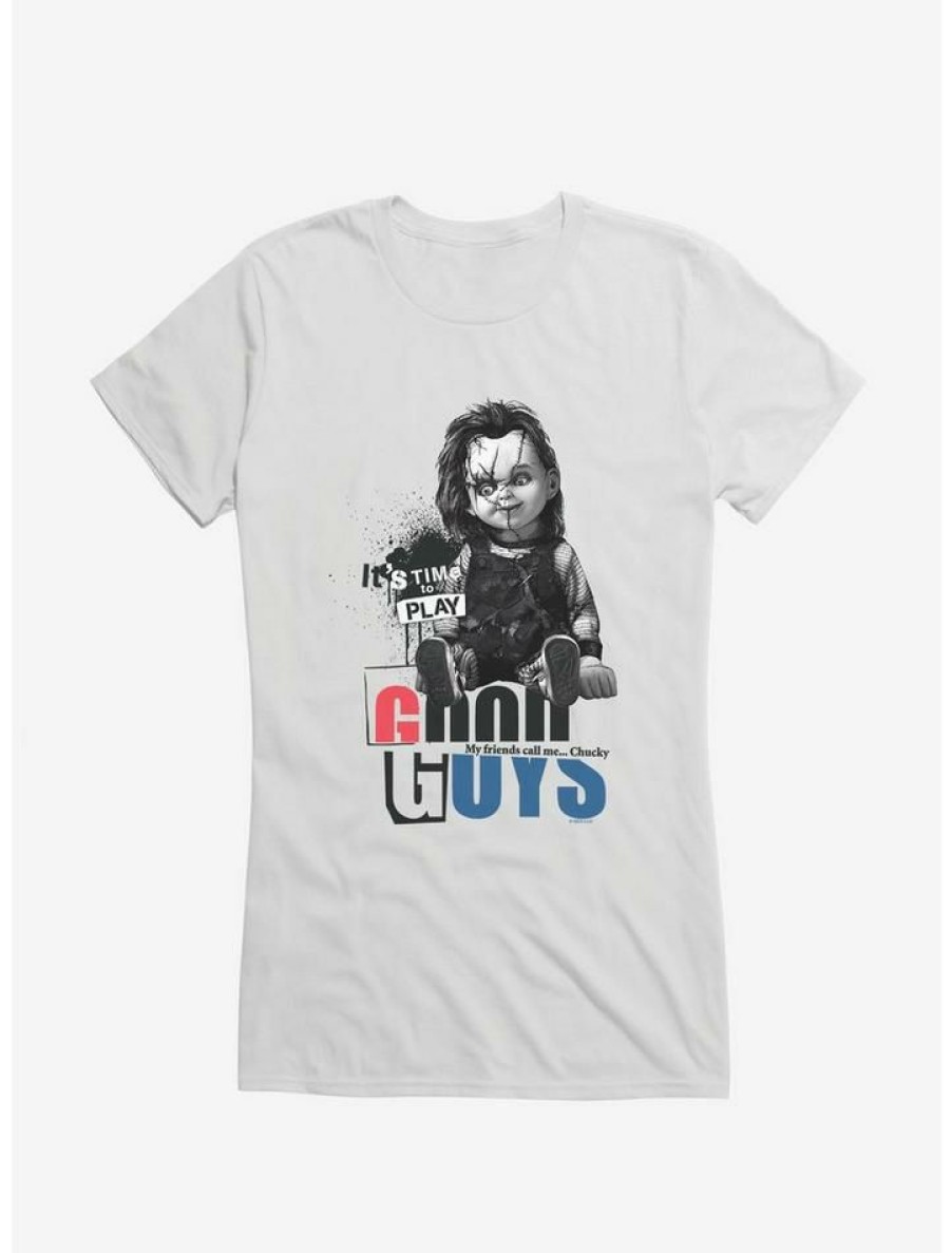 Tees * | Outlet Chucky Time To Play Girls T-Shirt