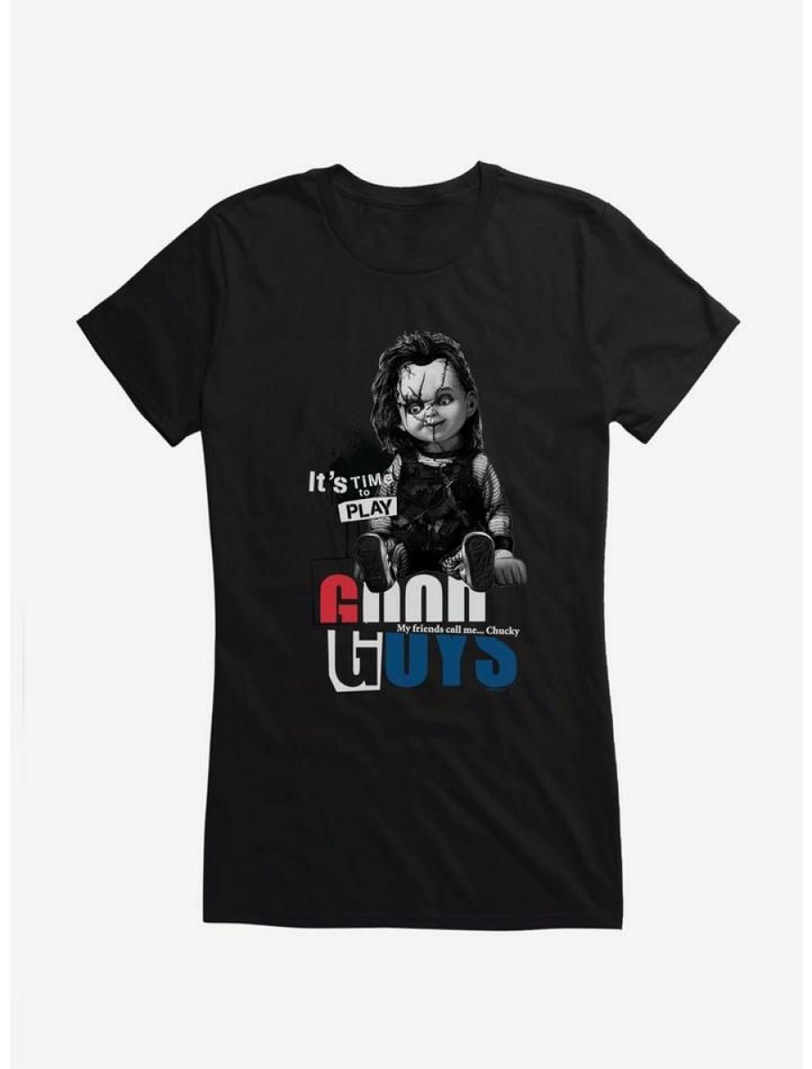 Tees * | Outlet Chucky Time To Play Girls T-Shirt